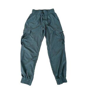 Aritzia Tna Cargo Pocket Drawstring Joggers Malone Pants Green XS A000531